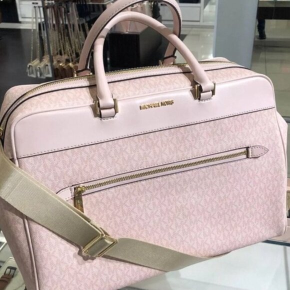 Michael Kors Travel Large Duffle/Weekender Bag With Trolley Sleeve 💗💗💗💗💗💗 - Picture 1 of 9